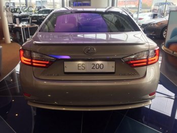 2 049 р. Лип спойлер АВТОКРАТ Lexus ES300h XV60 дорестайлинг (2012-2015) (Неокрашенный)  с доставкой в г. Пермь. Увеличить фотографию 3