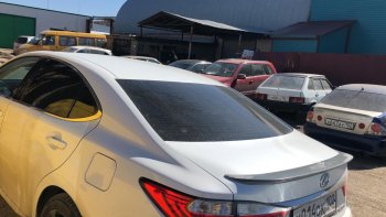 2 049 р. Лип спойлер АВТОКРАТ Lexus ES300h XV60 дорестайлинг (2012-2015) (Неокрашенный)  с доставкой в г. Пермь. Увеличить фотографию 4