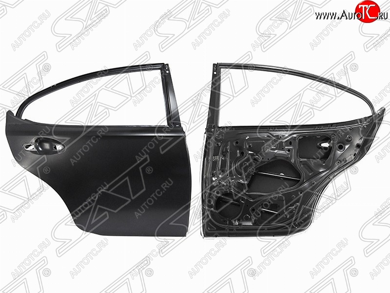 12 999 р. Правая дверь задняя SAT Lexus ES250 XV60 дорестайлинг (2012-2015) (Неокрашенная)  с доставкой в г. Пермь