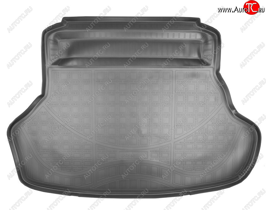 2 159 р. Коврик в багажник Norplast Unidec Lexus ES300h XV60 дорестайлинг (2012-2015) (Цвет: черный)  с доставкой в г. Пермь
