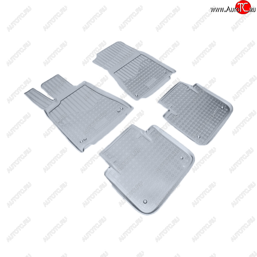 4 099 р. Коврики салона Norplast Unidec (задний привод)  Lexus GS250  L10 - GS450H  L10 (Цвет: серый)  с доставкой в г. Пермь