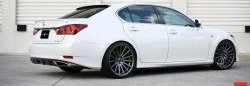 3 399 р. Лип спойлер F-Sport  Lexus GS250  L10 (2011-2016) (Неокрашенный)  с доставкой в г. Пермь. Увеличить фотографию 6