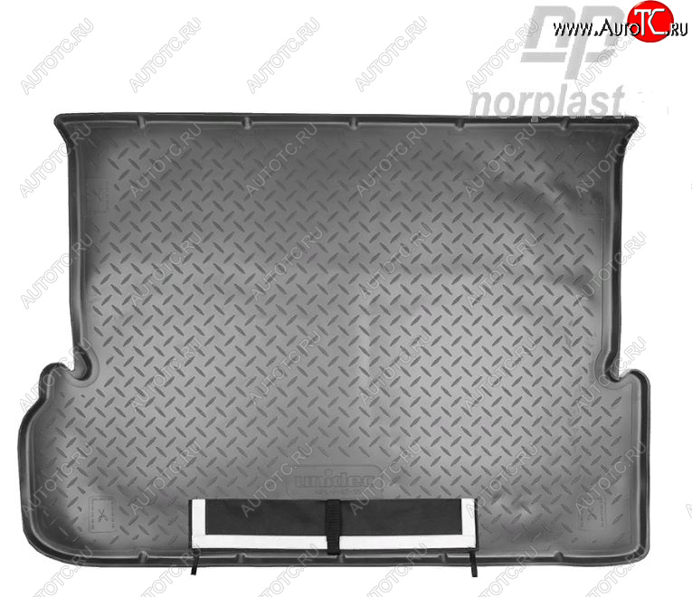 3 279 р. Коврик багажника Norplast  Lexus GX460  J150 (2009-2022) дорестайлинг, 1-ый рестайлинг, 2-ой рестайлинг (Черный, с погрузочным ковриком (фартуком))  с доставкой в г. Пермь