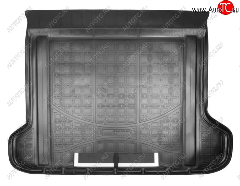 3 299 р. Коврик в багажник Norplast Unidec (5 мест)  Lexus GX460  J150 (2009-2019), Toyota Land Cruiser Prado  J150 (2009-2017) (Цвет: черный, с фартуком)  с доставкой в г. Пермь
