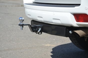 16 859 р.  Фаркоп PT GROUP /съемный квадрат/ с накладкой TOYOTA LC PRADO 150 2009-/ LC Prado 120 2002-09/ LEXUS GX Lexus GX460 J150 дорестайлинг (2009-2013)  с доставкой в г. Пермь. Увеличить фотографию 2