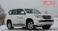 Защита переднего бампера одинарная Souz-96 (d60). Lexus GX460  J150 (2009-2013) дорестайлинг