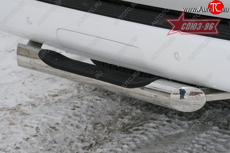 17 549 р. Защита заднего бампера с проступью Souz-96 (d76) Lexus GX460 J150 дорестайлинг (2009-2013)  с доставкой в г. Пермь