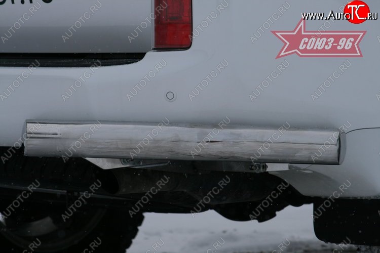 19 034 р. Защита заднего бампера из боковых уголков Souz-96 (d76) Lexus GX460 J150 дорестайлинг (2009-2013)  с доставкой в г. Пермь