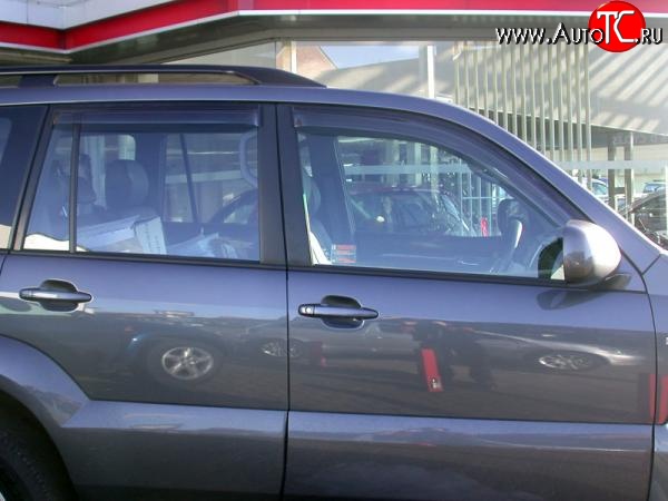 3 399 р. Дефлекторы окон (ветровики) 4 шт. Novline  Lexus GX470  J120 (2002-2007), Toyota Land Cruiser Prado  J120 (2002-2009)  с доставкой в г. Пермь
