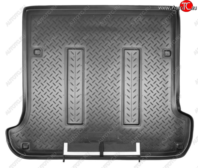 3 259 р. Коврик в багажник Norplast  Lexus GX470  J120 (2002-2007), Toyota Land Cruiser Prado  J120 (2002-2009) (Черный с фартуком)  с доставкой в г. Пермь