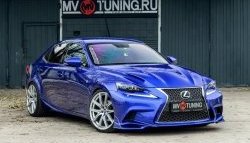 7 799 р. Клыки на передний бампер Tuning-Sport Lexus IS250 XE30 седан дорестайлинг (2013-2016) (Неокрашенная)  с доставкой в г. Пермь. Увеличить фотографию 5