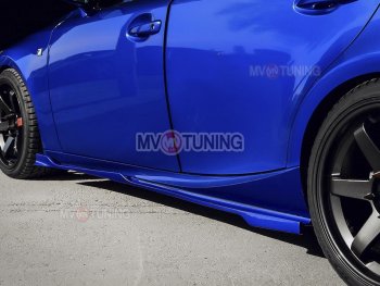 15 499 р. Накладки на пластиковые пороги (сплиттеры) MV-tuning Lexus IS250 XE30 седан дорестайлинг (2013-2016) (Неокрашенные)  с доставкой в г. Пермь. Увеличить фотографию 3