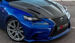 1 299 р. Реснички на фары Tuning-Sport Lexus IS250 XE30 седан дорестайлинг (2013-2016) (Неокрашенные)  с доставкой в г. Пермь. Увеличить фотографию 9