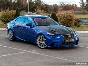 53 999 р. Капот F-SPORT  Lexus IS250  XE30 седан (2013-2016) дорестайлинг (Неокрашенный)  с доставкой в г. Пермь. Увеличить фотографию 2