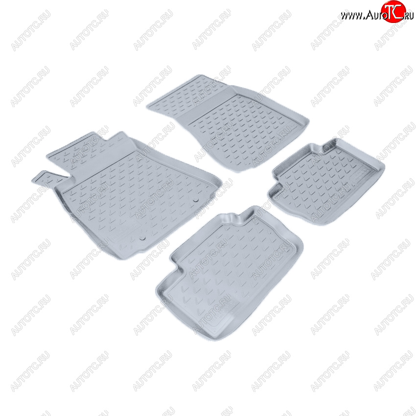 3 499 р. Коврики салона Norplast Unidec  Lexus IS250  XE20 - IS350  XE20 (Цвет: серый)  с доставкой в г. Пермь