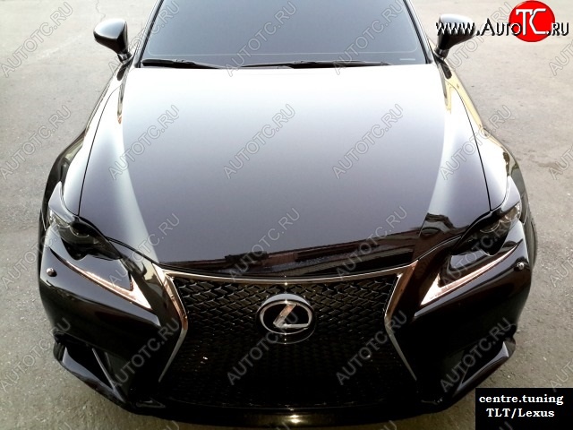 1 999 р. Реснички на фары JT  Lexus IS250  XE20 (2005-2013) седан дорестайлинг (Неокрашенные)  с доставкой в г. Пермь
