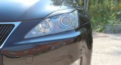 979 р. Реснички на фары RA  Lexus IS250  XE20 (2005-2013) седан дорестайлинг (Неокрашенные)  с доставкой в г. Пермь. Увеличить фотографию 2