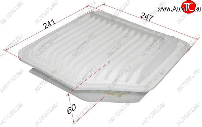 263 р. Фильтр воздушный двигателя SAT  Lexus IS250  XE20 (2005-2013), Toyota RAV4  XA305 (2005-2009)  с доставкой в г. Пермь