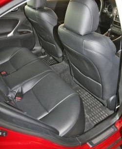 2 999 р. Комплект ковриков в салон (чёрные, полиуретан) Element Lexus IS250 XE20 седан дорестайлинг (2005-2013) (Черные)  с доставкой в г. Пермь. Увеличить фотографию 4