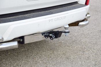 18 929 р. Фаркоп PT GROUP /съемный квадрат/ с НЕРЖ накладкой TOYOTA LC 200 2007-/ LEXUS LX 2016-2021 )  Toyota Land Cruiser  200 (2007-2021) дорестайлинг, 1-ый рестайлинг, 2-ой рестайлинг  с доставкой в г. Пермь. Увеличить фотографию 3