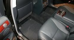 5 599 р. Комплект ковриков в салон (АКПП, текстиль, чёрные) Element  Lexus LS600HL  XF40 (2006-2009) дорестайлинг  с доставкой в г. Пермь. Увеличить фотографию 2