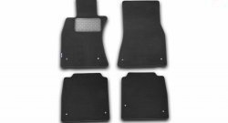 Комплект ковриков в салон (АКПП, текстиль, чёрные) Element Lexus LS600HL  XF40 (2006-2009) дорестайлинг