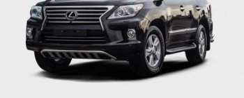 Защита переднего бампера Souz-96 (d42) Lexus LX570  J200 (2012-2015) 1-ый рестайлинг
