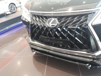 54 999 р. Юбка переднего бампера HEMMES Lexus LX570 J200 2-ой рестайлинг (2015-2022) (Неокрашенная)  с доставкой в г. Пермь. Увеличить фотографию 12