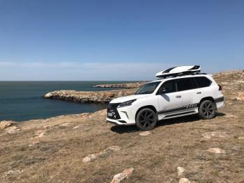 54 999 р. Юбка переднего бампера HEMMES Lexus LX570 J200 2-ой рестайлинг (2015-2022) (Неокрашенная)  с доставкой в г. Пермь. Увеличить фотографию 8