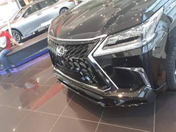 54 999 р. Юбка переднего бампера HEMMES Lexus LX570 J200 2-ой рестайлинг (2015-2022) (Неокрашенная)  с доставкой в г. Пермь. Увеличить фотографию 9