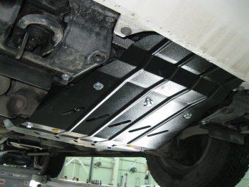 4 199 р. Защита радиатора (алюминий) Lexus LX450d J200 2-ой рестайлинг (2015-2022)  с доставкой в г. Пермь. Увеличить фотографию 4