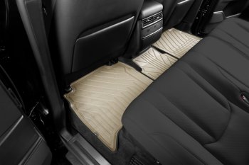 5 999 р. Коврик в салони премиум-класса Kvest (бежевый/черный) Lexus LX450d J200 2-ой рестайлинг (2015-2022)  с доставкой в г. Пермь. Увеличить фотографию 3