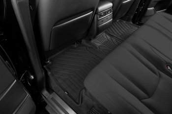 8 449 р. Комплект ковриков салона Kvest  Lexus LX450d  J200 - LX570  J200 (Черный)  с доставкой в г. Пермь. Увеличить фотографию 3
