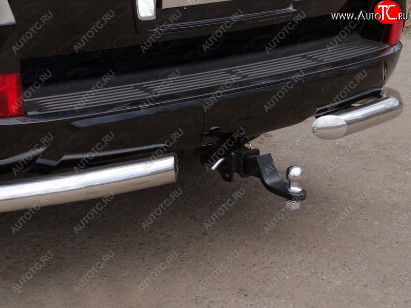 15 699 р. Фаркоп (тягово-сцепное устройство) TCC Lexus LX450d J200 2-ой рестайлинг (2015-2022) (оцинкованный, шар Е нержавейка)  с доставкой в г. Пермь