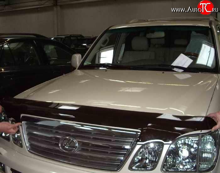 3 689 р. Дефлектор капота NovLine Lexus LX470 J100 дорестайлинг (1998-2002)  с доставкой в г. Пермь