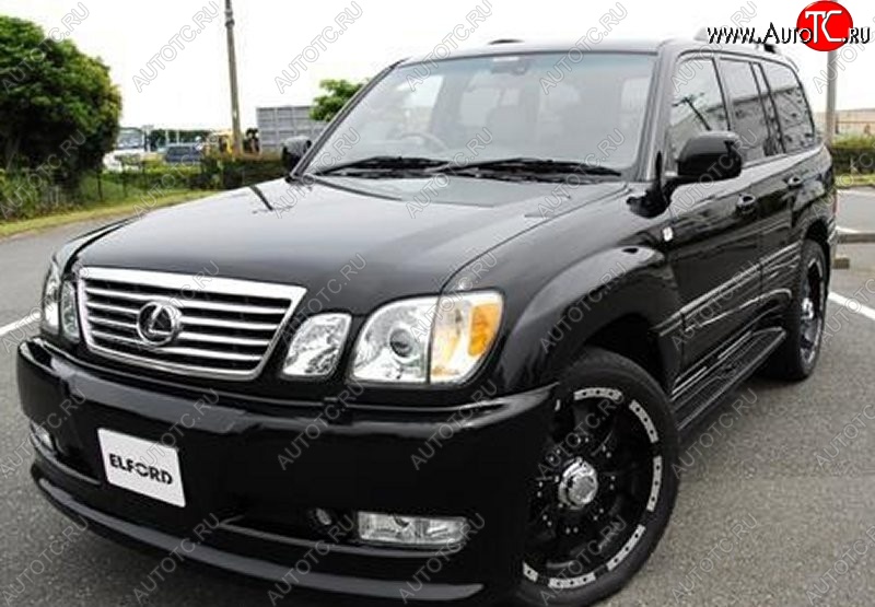 18 749 р. Передний бампер ELFORD Lexus LX470 J100 дорестайлинг (1998-2002) (Неокрашенный)  с доставкой в г. Пермь