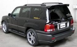 18 749 р. Задний бампер ELFORD Lexus LX470 J100 дорестайлинг (1998-2002) (Неокрашенный)  с доставкой в г. Пермь. Увеличить фотографию 2