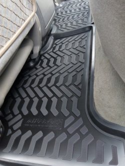 1 799 р. Коврики в салон Aileron 3D  Lexus LX470  J100 (1998-2002), Toyota Land Cruiser  100 (1998-2007)  с доставкой в г. Пермь. Увеличить фотографию 4