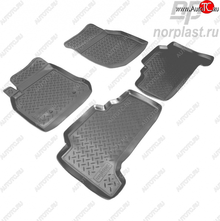 2 789 р. Комплект ковриков в салон Norplast  Lexus LX470  J100 (1998-2002), Toyota Land Cruiser  100 (1998-2007)  с доставкой в г. Пермь