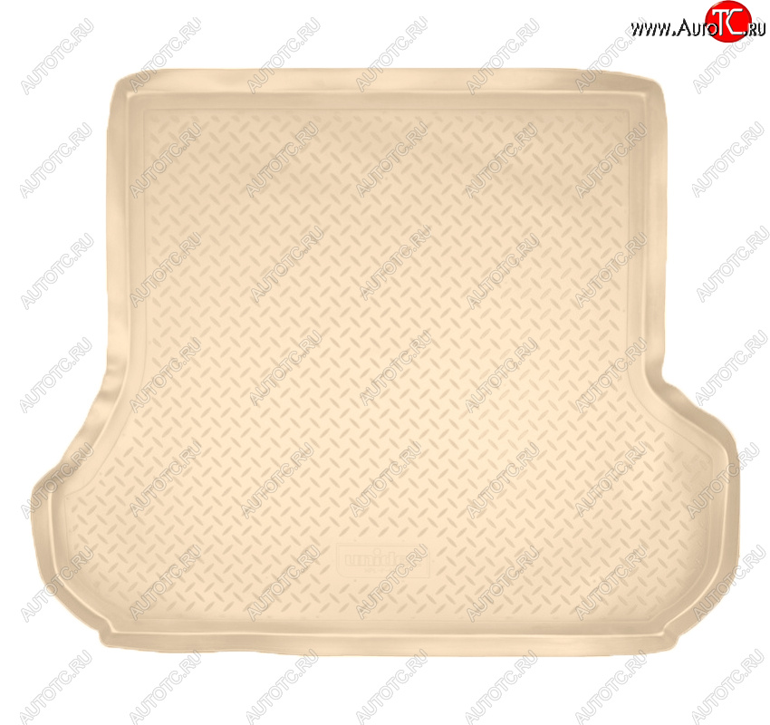 2 779 р. Коврик багажника Norplast Unidec (5 мест)  Lexus LX470  J100 (1998-2002), Toyota Land Cruiser  100 (1998-2007) (Цвет: бежевый)  с доставкой в г. Пермь