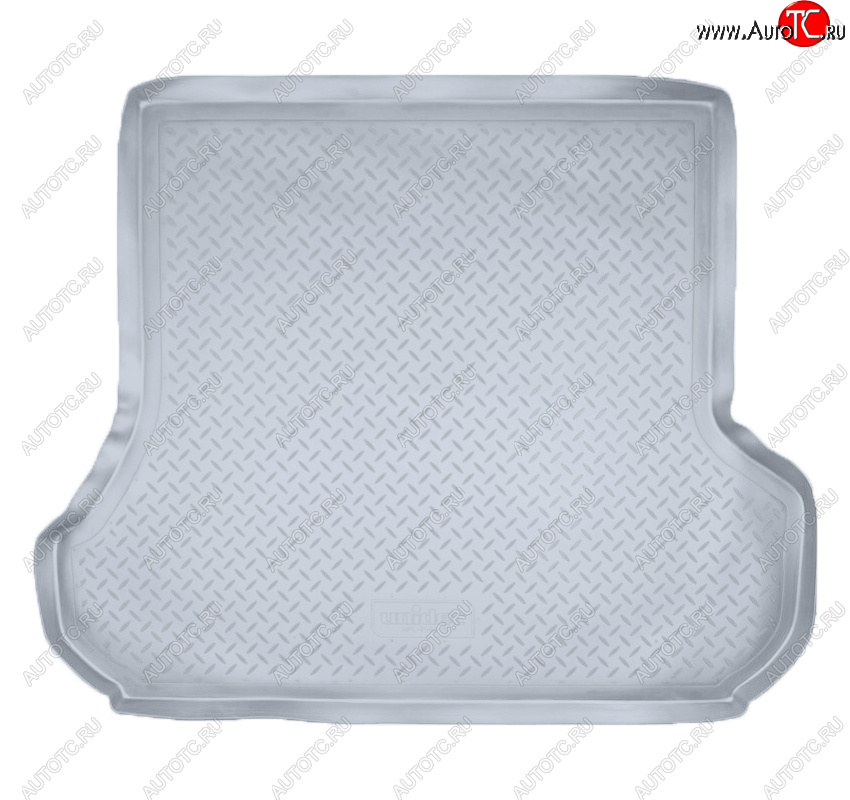 2 779 р. Коврик багажника Norplast Unidec (5 мест)  Lexus LX470  J100 (1998-2002), Toyota Land Cruiser  100 (1998-2007) (Цвет: серый)  с доставкой в г. Пермь