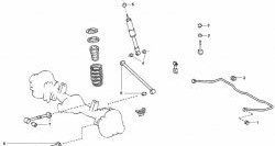 138 р. Полиуретановая втулка стабилизатора задней подвески Точка Опоры Toyota bB 1 (2000-2005)  с доставкой в г. Пермь. Увеличить фотографию 2