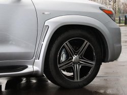 17 499 р. Накладки на колёсные арки GOLDMAN DAMD Lexus LX570 J200 дорестайлинг (2007-2012) (Неокрашенные)  с доставкой в г. Пермь. Увеличить фотографию 3