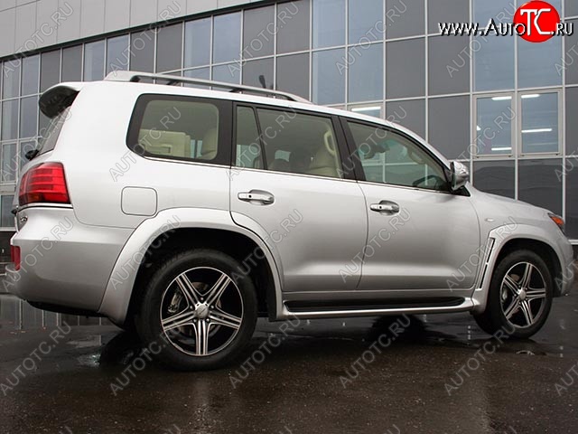 17 499 р. Накладки на колёсные арки GOLDMAN DAMD Lexus LX570 J200 дорестайлинг (2007-2012) (Неокрашенные)  с доставкой в г. Пермь