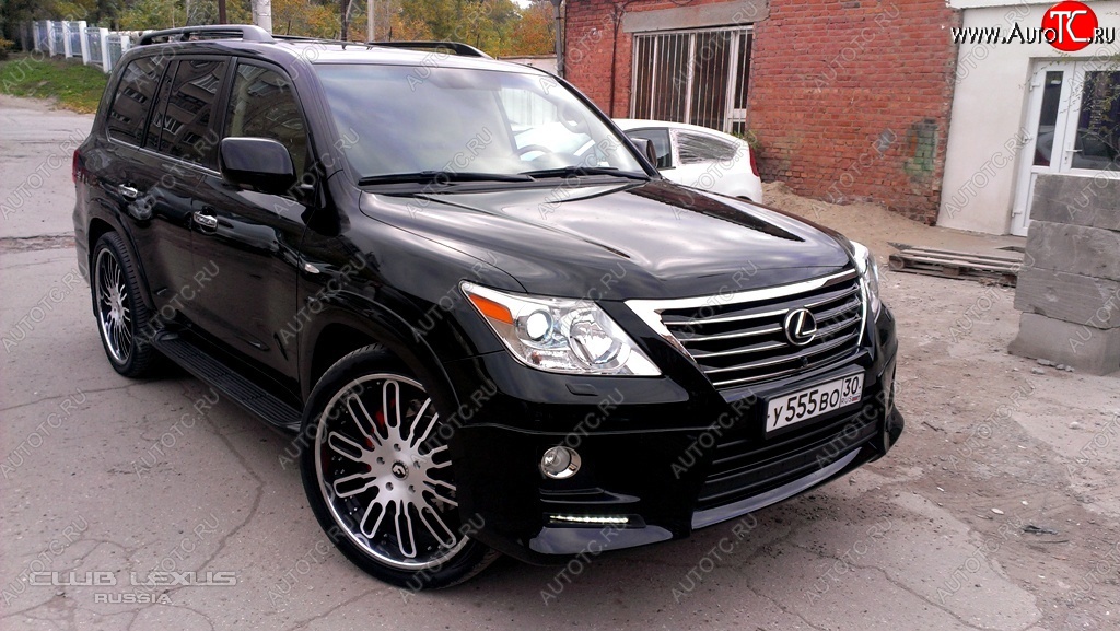15 349 р. Накладки на колёсные арки JAOS Lexus LX570 J200 дорестайлинг (2007-2012) (Неокрашенные)  с доставкой в г. Пермь