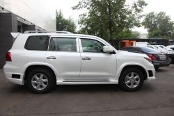 15 349 р. Накладки на колёсные арки WALD BLACK BISON Lexus LX570 J200 дорестайлинг (2007-2012) (Неокрашенные)  с доставкой в г. Пермь. Увеличить фотографию 2