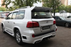 15 349 р. Накладки на колёсные арки WALD BLACK BISON Lexus LX570 J200 дорестайлинг (2007-2012) (Неокрашенные)  с доставкой в г. Пермь. Увеличить фотографию 4