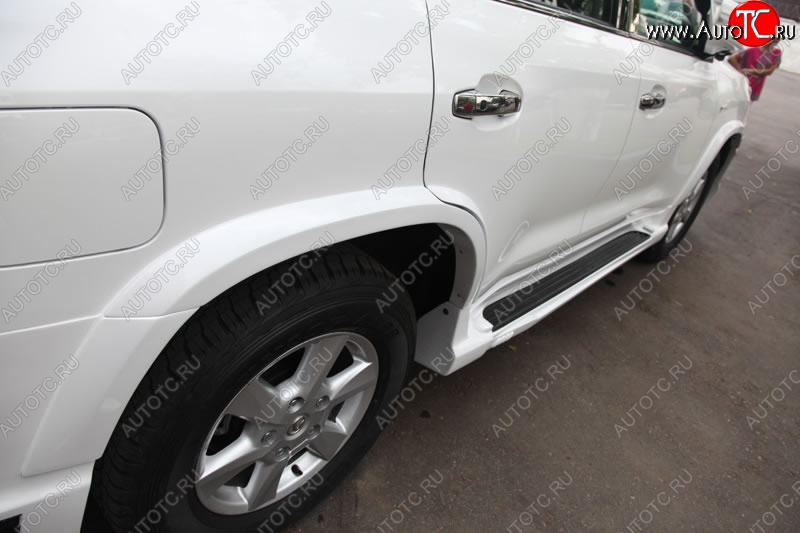 15 349 р. Накладки на колёсные арки WALD BLACK BISON Lexus LX570 J200 дорестайлинг (2007-2012) (Неокрашенные)  с доставкой в г. Пермь
