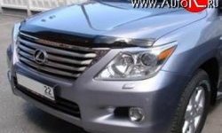 Дефлектор капота NovLine Lexus LX570  J200 (2007-2012) дорестайлинг