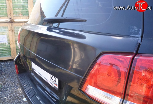 12 599 р. Накладка WALD Black Bison на задний бампер Lexus LX570 J200 дорестайлинг (2007-2012)  с доставкой в г. Пермь